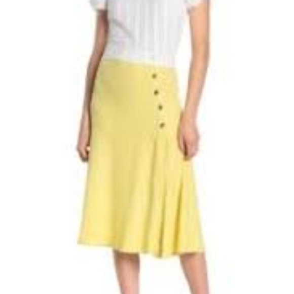 Free People Flounce Midi Skirt - Picture 2 of 2